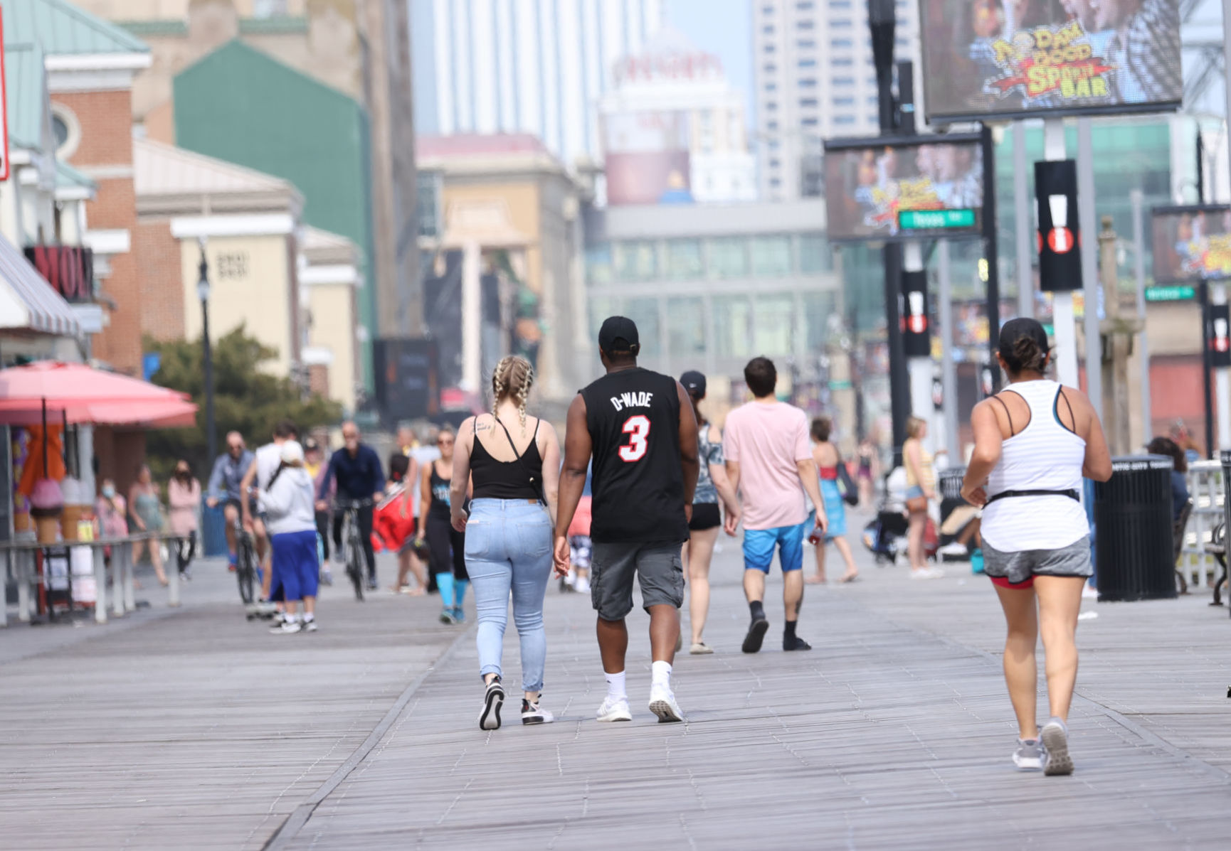 Atlantic City Boardwalk Beach